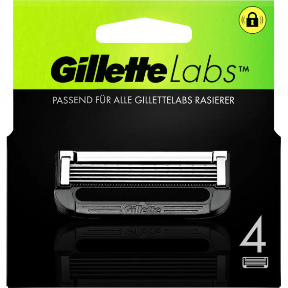 Лезвия для бритвы Gillette Labs, 4 шт. в Сургуте