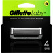 Лезвия для бритвы Gillette Labs, 4 шт. в Сургуте
