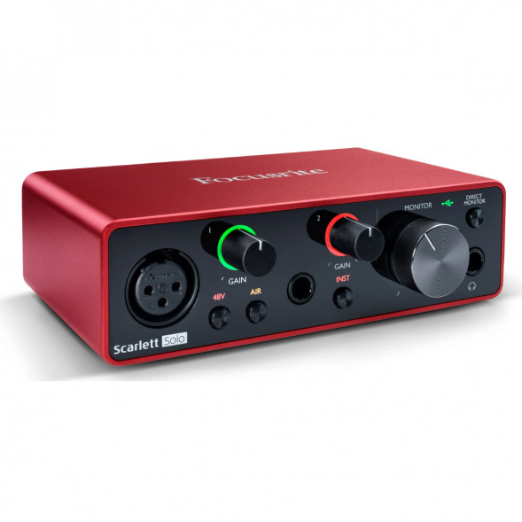 Внешняя звуковая карта FOCUSRITE Scarlett Solo 3rd Gen в Сургуте