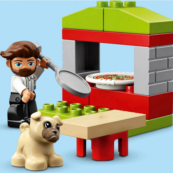 Конструктор LEGO DUPLO 10927 Town Киоск-пиццерия в Сургуте