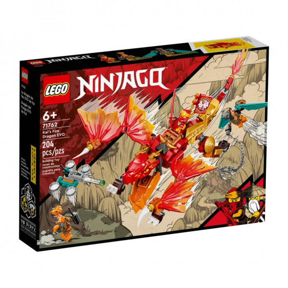 Конструктор LEGO Ninjago 71762 Огненный дракон ЭВО Кая в Сургуте