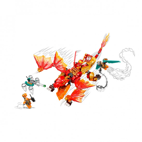 Конструктор LEGO Ninjago 71762 Огненный дракон ЭВО Кая в Сургуте