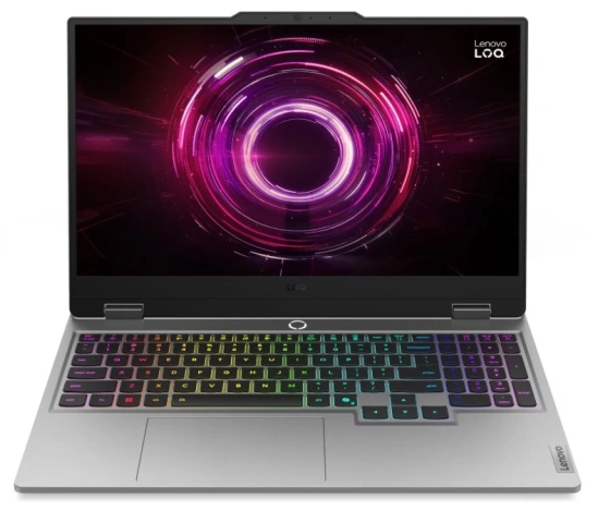 Ноутбук Lenovo LOQ 15AHP10 (83JG003EPB) (15.6 &amp;quot;, Ryzen 7 250 3.3 ГГц, 8 ядер, 16 Гб DDR5, 512 Гб SSD, GeForce RTX 5050, Windows 11 Home), Серый в Сургуте