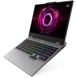 Ноутбук Lenovo LOQ 15AHP10 (83JG003EPB) (15.6 ", Ryzen 7 250 3.3 ГГц, 8 ядер, 16 Гб DDR5, 512 Гб SSD, GeForce RTX 5050, Windows 11 Home), Серый