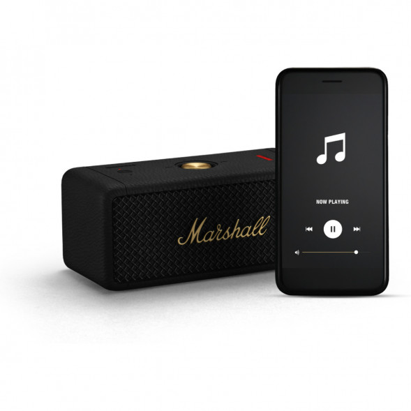 Портативная акустика Marshall Emberton II, 20 Вт, Black/Brass в Сургуте