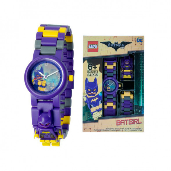 Часы LEGO Super Heroes 8020844 Batman Movie Бэтгерл с минифигуркой в Сургуте