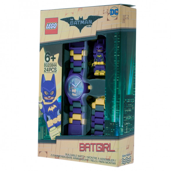 Часы LEGO Super Heroes 8020844 Batman Movie Бэтгерл с минифигуркой в Сургуте