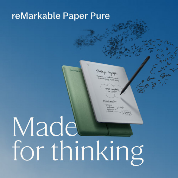 Графический планшет reMarkable Paper Pure+Marker Plus+Sleeve Folio, Mist Green в Сургуте