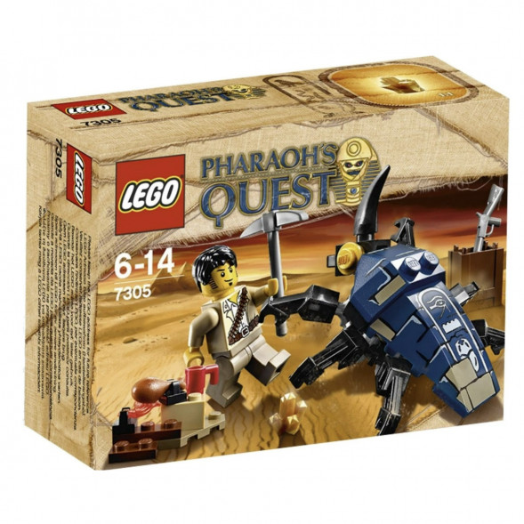 Конструктор LEGO Pharaohs Quest 7305 Атака скарабея в Сургуте