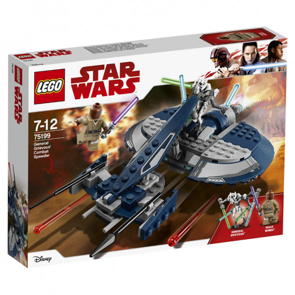 Конструктор LEGO Star Wars 75199 Боевой спидер генерала Гривуса в Сургуте