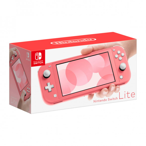 Игровая приставка Nintendo Switch Lite 32 ГБ, коралловый в Сургуте
