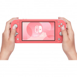 Игровая приставка Nintendo Switch Lite 32 ГБ, коралловый