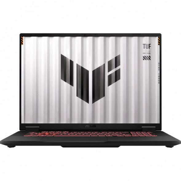 Ноутбук ASUS TUF Gaming A18 FA808PP-S8005 (18&amp;quot;, 2025, IPS, AMD Ryzen 9 8940HX 2.4ГГц, 16 ядер, 32ГБ DDR5, 1ТБ SSD, NVIDIA GeForce RTX 5070 8 ГБ, без ОС), серый в Сургуте