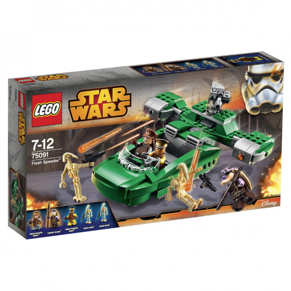 Конструктор LEGO Star Wars 75091 Флэш-спидер в Сургуте