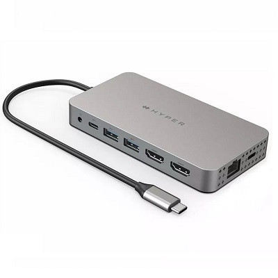 USB Хаб Hyper HyperDrive Dual 4K HDMI 10-в-1 USB-C в Сургуте