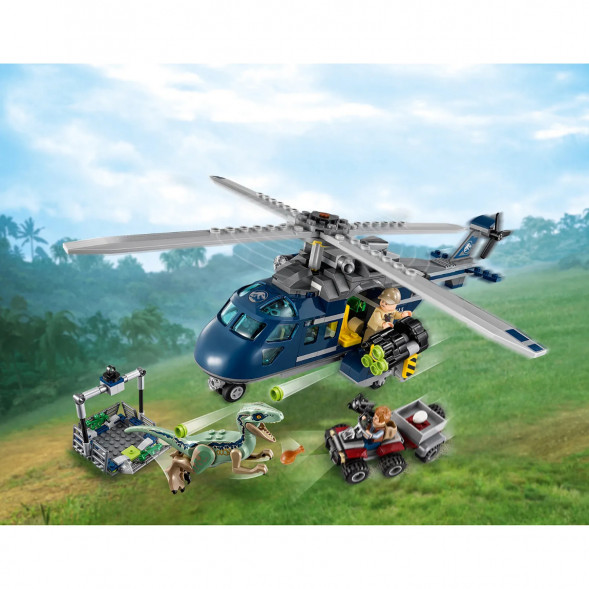Конструктор LEGO Jurassic World 75928 Погоня за Блю на вертолёте  в Сургуте