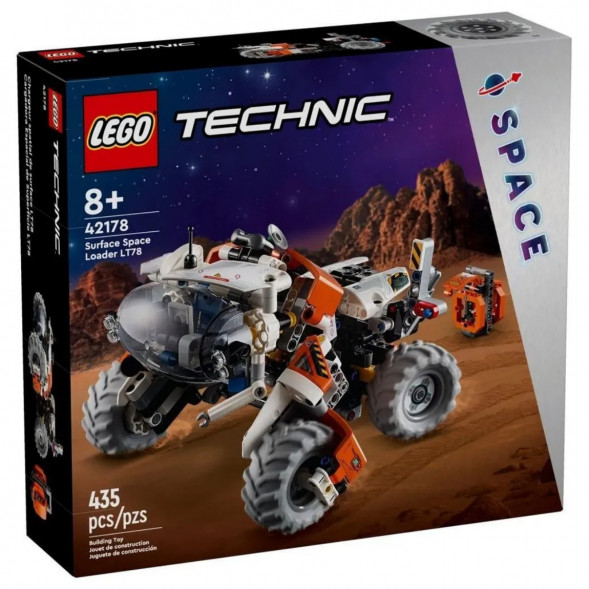 Конструктор LEGO Technic 42178 Поверхностный космический погрузчик LT78 в Сургуте