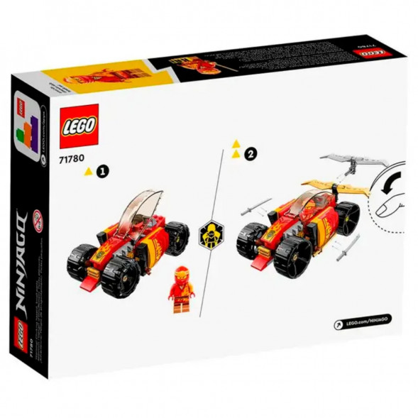 Конструктор LEGO Ninjago 71780 Гоночный автомобиль ниндзя Кая в Сургуте