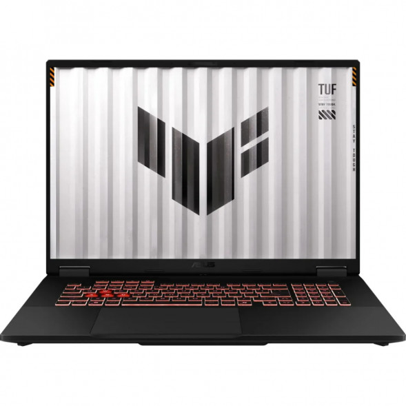 Ноутбук ASUS TUF Gaming A18 FA808UP-S8051 (18&amp;quot;, 2025, IPS, AMD Ryzen 7 260 3.8ГГц, 8 ядер, 32ГБ DDR5, 1ТБ SSD, NVIDIA GeForce RTX 5070 8 ГБ, без ОС), серый в Сургуте