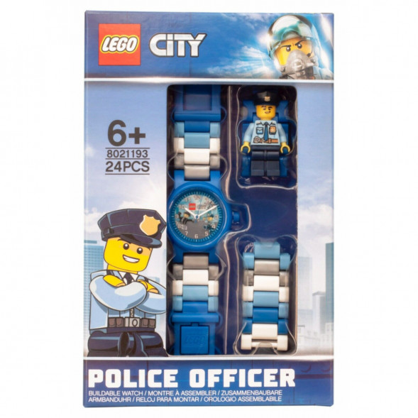 Часы LEGO City 8021193 City «Policeman» с минифигуркой в Сургуте
