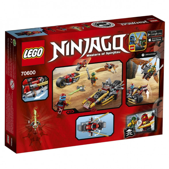 Конструктор LEGO Ninjago 70600 Погоня на мотоциклах в Сургуте