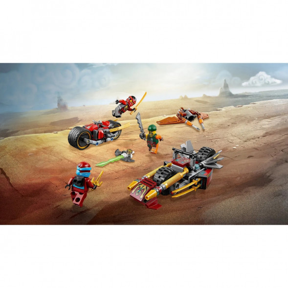 Конструктор LEGO Ninjago 70600 Погоня на мотоциклах в Сургуте