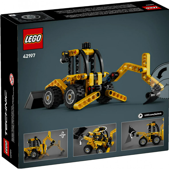 Конструктор LEGO Technic 42197 Экскаватор-погрузчик в Сургуте