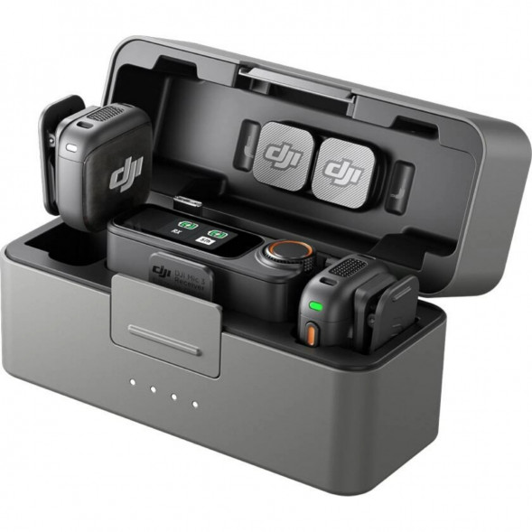 Беспроводной микрофон DJI Mic 3 (2 TX + 1 RX + Charging Case) в Сургуте