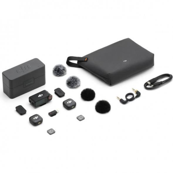 Беспроводной микрофон DJI Mic 3 (2 TX + 1 RX + Charging Case) в Сургуте