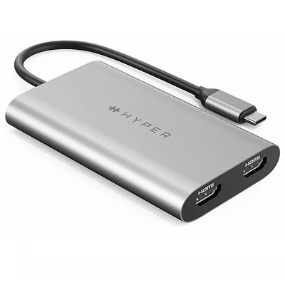 Адаптер HyperDrive Dual 4K HDMI для MacBook M1/M2 в Сургуте