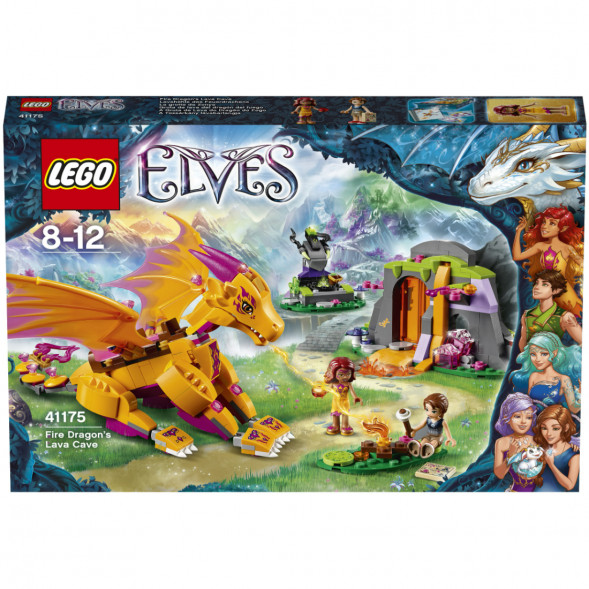 Конструктор LEGO Elves 41175 Лавовая пещера дракона огня в Сургуте