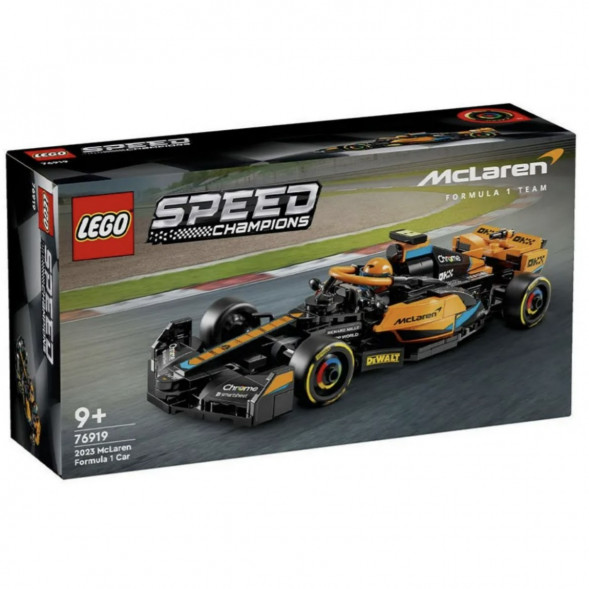 Конструктор LEGO Speed Champions 76919 Гоночный автомобиль McLaren Формулы-1 2023 в Сургуте