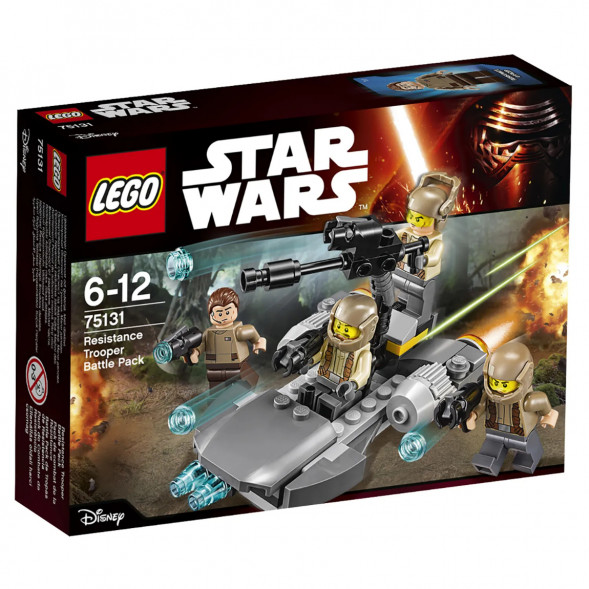 Конструктор LEGO Star Wars 75131 Боевой набор Сопротивления в Сургуте