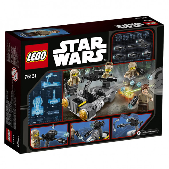 Конструктор LEGO Star Wars 75131 Боевой набор Сопротивления в Сургуте