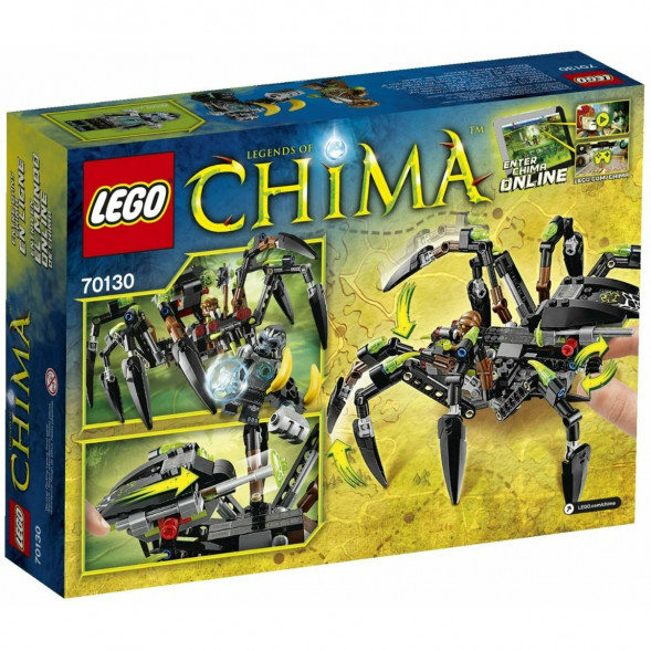 Конструктор LEGO Legends of Chima 70130 Паучий охотник Спарратуса в Сургуте