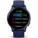 Умные часы Garmin Vivoactive 5, синие с металлически-синим безелем и силиконовым ремешком 010-02862-12 в Сургуте