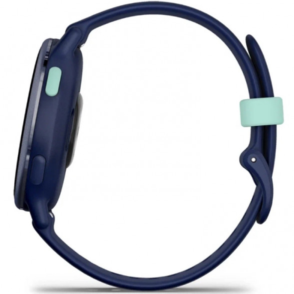 Умные часы Garmin Vivoactive 5, синие с металлически-синим безелем и силиконовым ремешком 010-02862-12 в Сургуте