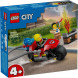 Конструктор LEGO City 60410 Пожарно-спасательный мотоцикл в Сургуте