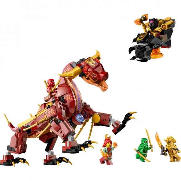 Конструктор LEGO Ninjago 71793 Лавовый дракон-трансформер в Сургуте