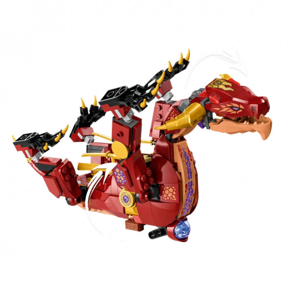 Конструктор LEGO Ninjago 71793 Лавовый дракон-трансформер в Сургуте