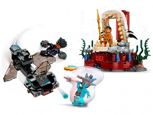 Конструктор LEGO Super Heroes 76213 Тронный зал короля Нэмора в Сургуте