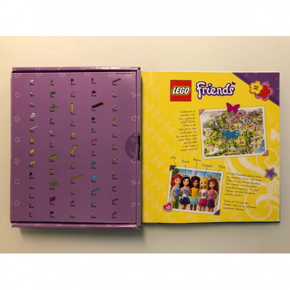 Книга и набор кубиков LEGO Friends Buch &amp;amp; Steine-Set Zwei Freundinnen auf Schatzsuche в Сургуте