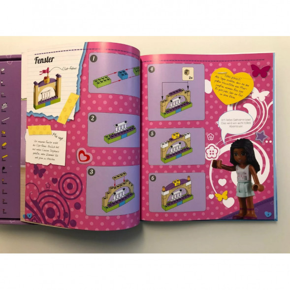 Книга и набор кубиков LEGO Friends Buch &amp;amp; Steine-Set Zwei Freundinnen auf Schatzsuche в Сургуте