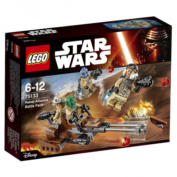 Конструктор LEGO Star Wars 75133 Боевой набор Повстанцев в Сургуте