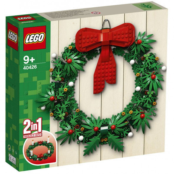 Конструктор LEGO 40426 Сувенирный набор «Рождественский венок» 2 в 1 в Сургуте