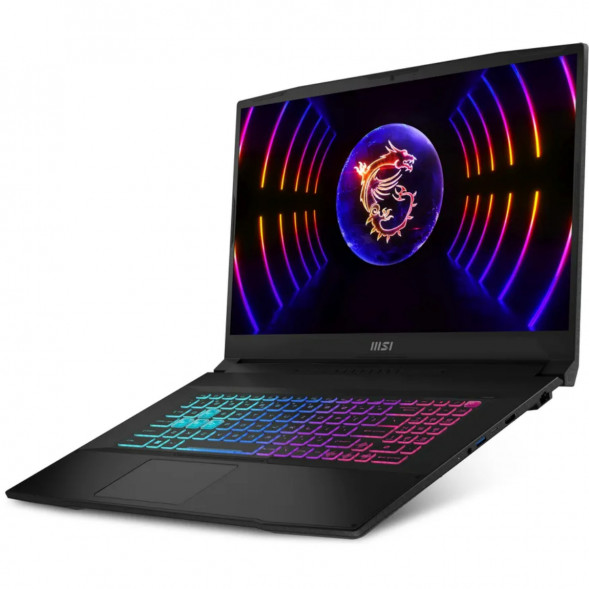 Ноутбук MSI Katana 17 B13VEK-1624XRUY (17.3&amp;quot;, IPS, Intel Core i5 13420H 2.1ГГц, 8 ядер, 16ГБ DDR5, 512ГБ SSD, NVIDIA GeForce RTX 4050 - 6 ГБ, без ОС), черный в Сургуте