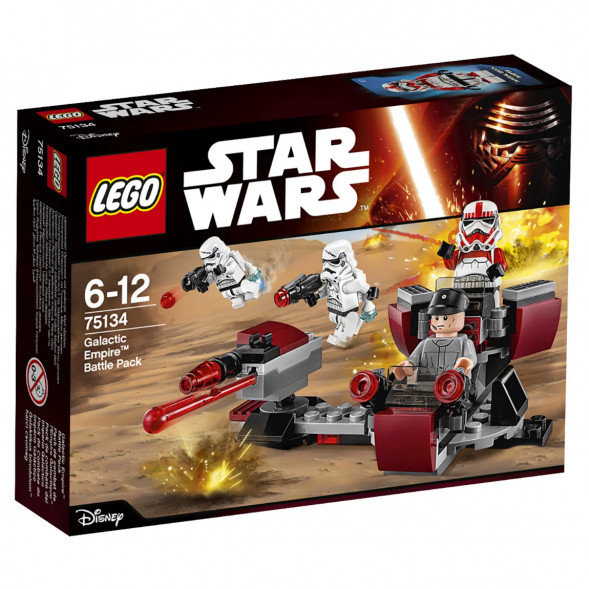 Конструктор LEGO Star Wars 75134 Боевой набор Галактической Империи в Сургуте