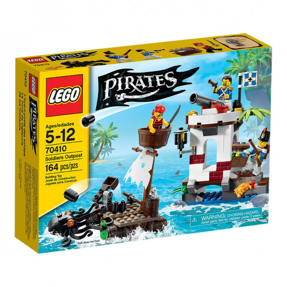 Конструктор LEGO Pirates 70410 Военный блокпост в Сургуте