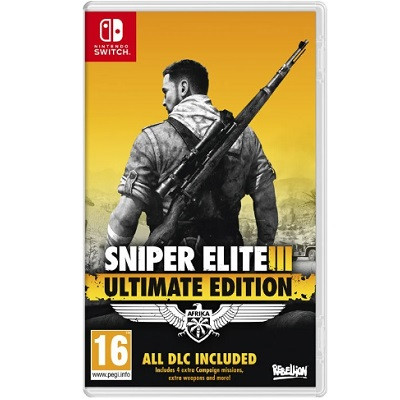 Игра Sniper Elite 3 Ultimate Edition для Nintendo Switch, картридж в Сургуте