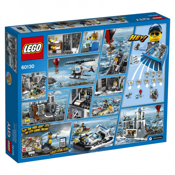 Конструктор LEGO City 60130 Police Остров-тюрьма в Сургуте